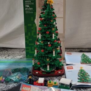 Lego Christmas Tree and Lego Train